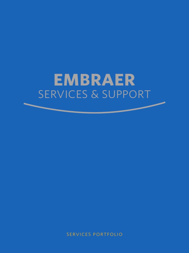 Embraer Services and Support | PDF | Simulation | Pilot (Aeronautics)