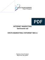 Vrste Marketing I Internet Mix-A