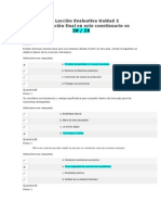 Act 8 Lección Evaluativa Unidad 2