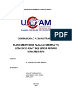 Plan Estrategico Conta Administrativa