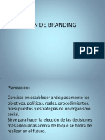 Plan de Branding