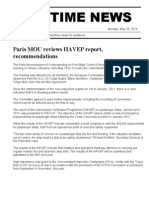 Maritime News: Paris MOU Reviews HAVEP Report, Recommendations