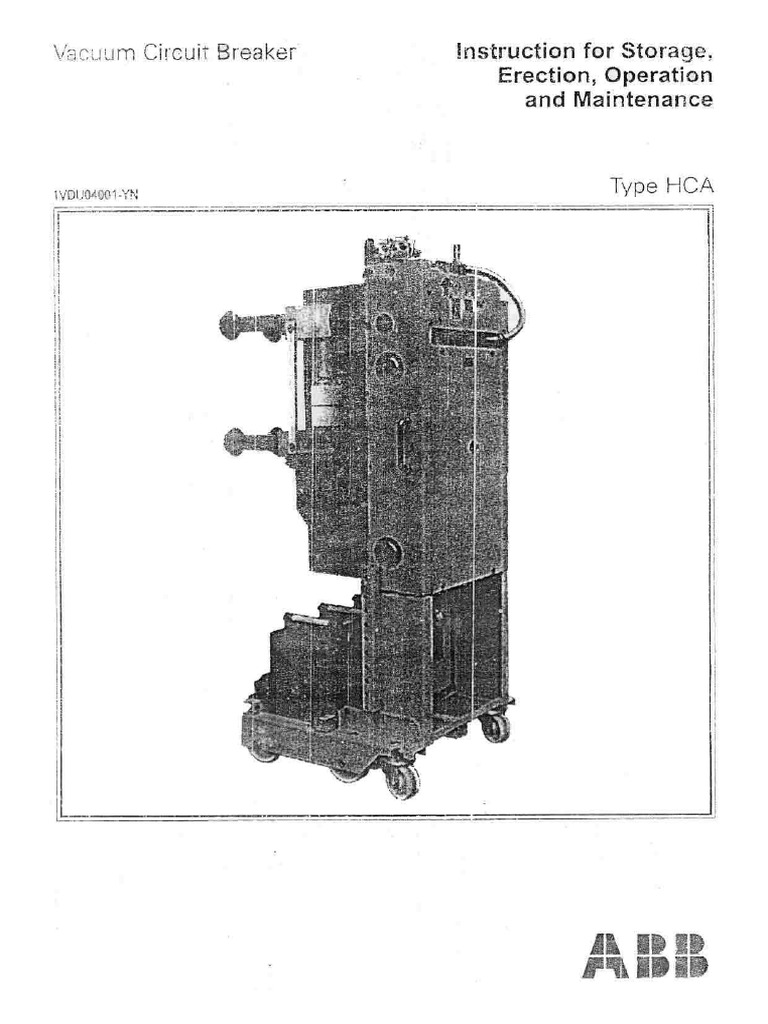 Abb VCB Manual | PDF