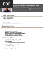 Curriculo Denny Vasquez 2014