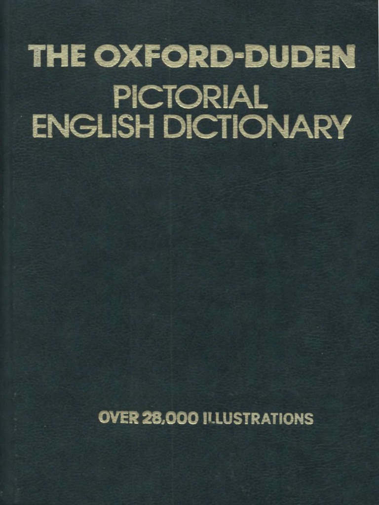 The OxfordDuden Pictorial English Dictionary PDF