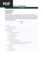 Wireless Network Configuration