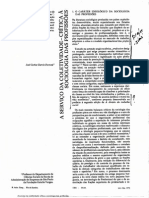 DURAND - Crítica A Sociologia Das Profissões