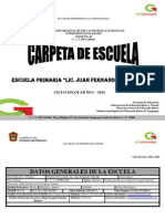 Formatos de Carpeta Escolar