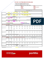 Horario de Autobuses de Malaga