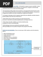 CNC Lathe Machine Project