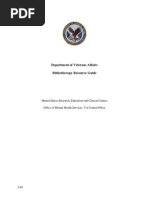 US Veterans Administration Geropsychology Bibliotherapy Resource Guide