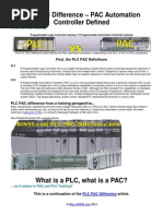 PLC Vs PAC Explained and Definition