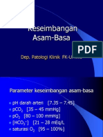 Keseimbangan Asam Basa 