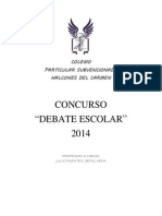 Concurso de Debate 2014