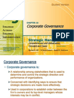 Strategic MAnagment-Corporate Governance