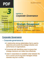 Strategic MAnagment-Corporate Governance