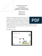 Experimental Stress Analysis Prof. K. Ramesh Department of Applied Mechanics Indian Institute of Technology, Madras