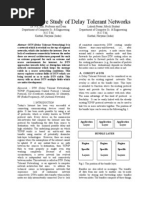 Comparative Study of Delay Tolerant Networks