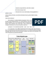 data ware housing material