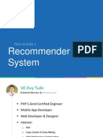 Recommender System: How To Build A