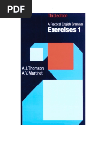 A Pratical English Grammar - Exercises 1