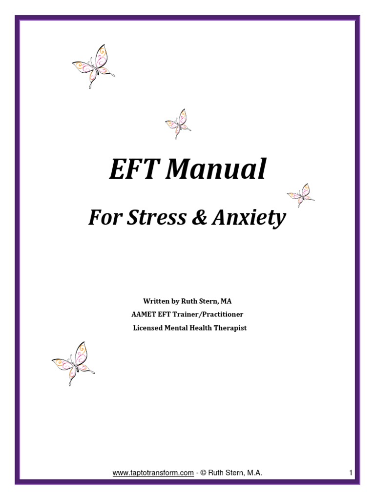 Eft Free Book On Stress | PDF | Acupuncture | Emotions