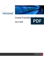 Cricket FrameGrabber Users Guide - HUG-CTFGXX-002 - Firmware 1.2