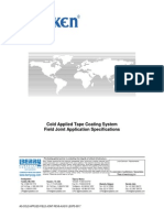 Polyken Cold Applied Field Joint Installation Guide