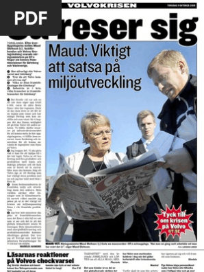 GT: Urval Av Markus Hankins Reportage Och Artiklar  PDF