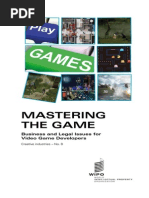 Download Mastering the Game  Business and Legal Issues for Video Game Developers - Creative industries  No 8 by WIPO - discontinued SN228102942 doc pdf