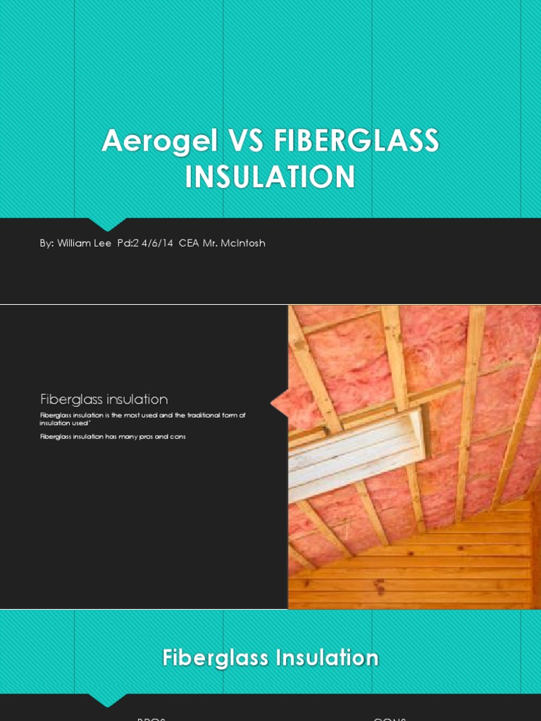 Aerogel Vs Fiberglass | PDF | Thermal Insulation | Flooring