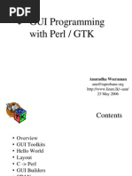 Perl GTK