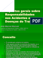 Aspectos Gerais de Acidentes e Doenças Do Trabalho PDF