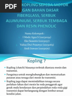 Download Bahan Pembuat Kampas Kopling Sepeda Motor by Yulius Thulet SN228107363 doc pdf