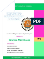 Unidad 5. Cinética Microbiana. Cinetica