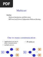 Multicast: Outline