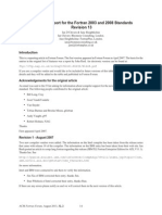 Fortran 2003 & 2008 Compilers Support Charts, Rev 1 To 13 Ago13