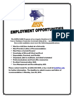 Employment Opportunities 6 2 2014