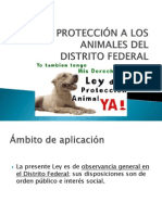 Ley de Protección A Los Animales Del