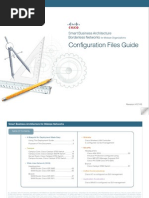 SBA BN Foundation Configuration Files Guide H1CY10