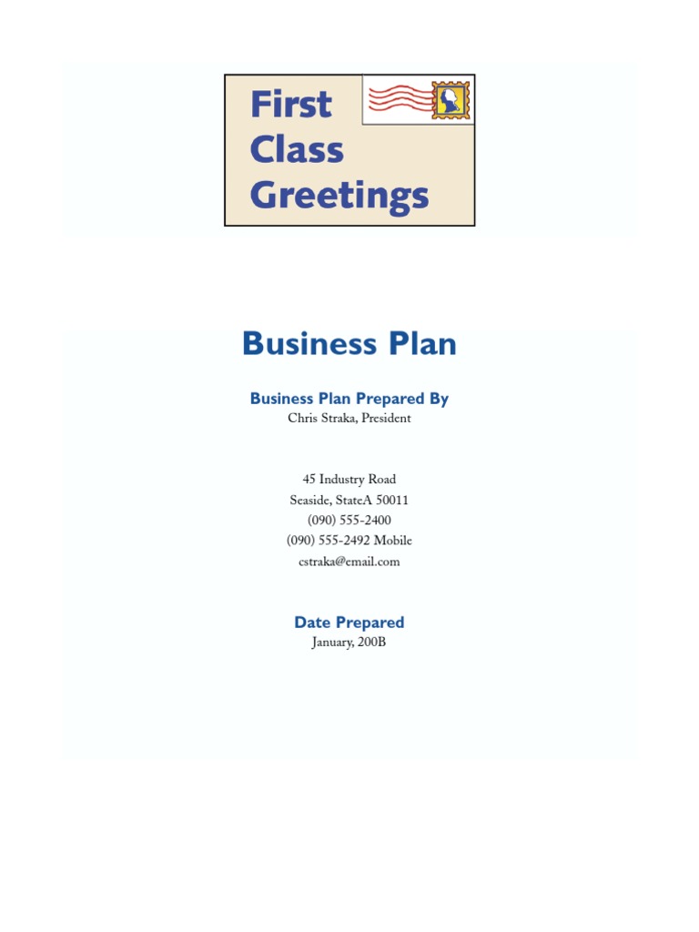 Greeting Card Business Plan Retail Gross Margin Prueba gratuita