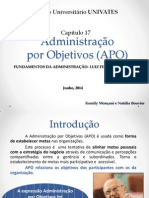 Administração Por Objetivos (APO) 2