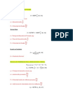 Formulas