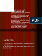 INSPEÇÃO Fabricacao