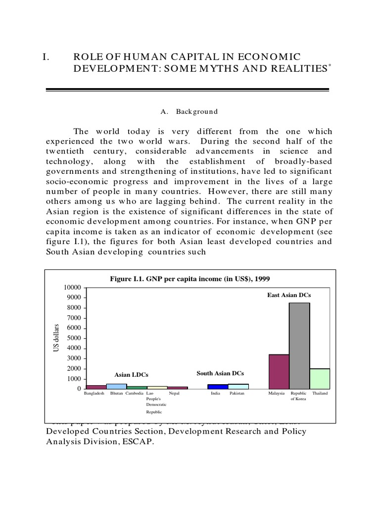 Human Capital's Impact on Economic Growth | PDF | Developing Country ...