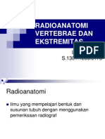 Radioanatomi Vertebrae Dan Ekstremitas