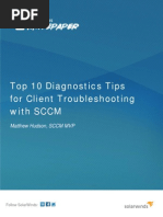 Top 10 Diagnostics Tips For Client Troubleshooting With SCCM Ver 4