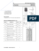 Isc 2SD1555: Isc Silicon NPN Power Transistor