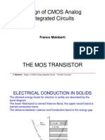 Design of CMOS Analog Integrated Circuits: Franco Maloberti