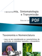 2 - Taxonomia e Sintomatologia